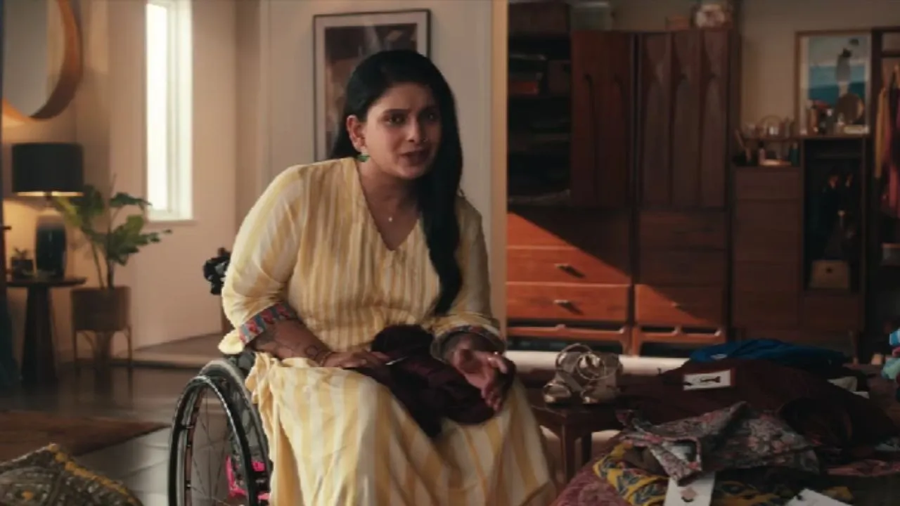 Woman in a wheelchair, from "EnAble India spotlights disabled consumers in latest campaign