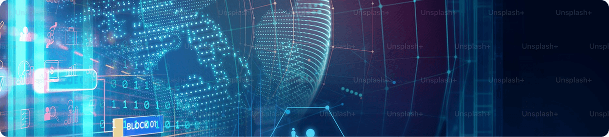 Digital innovation and technology network graphic